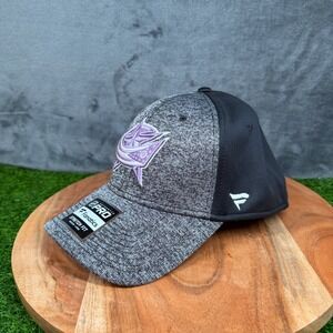 Columbus Blue Jackets NHL Fanatics Hockey Fights Cancer Hat Cap Medium Large NWT